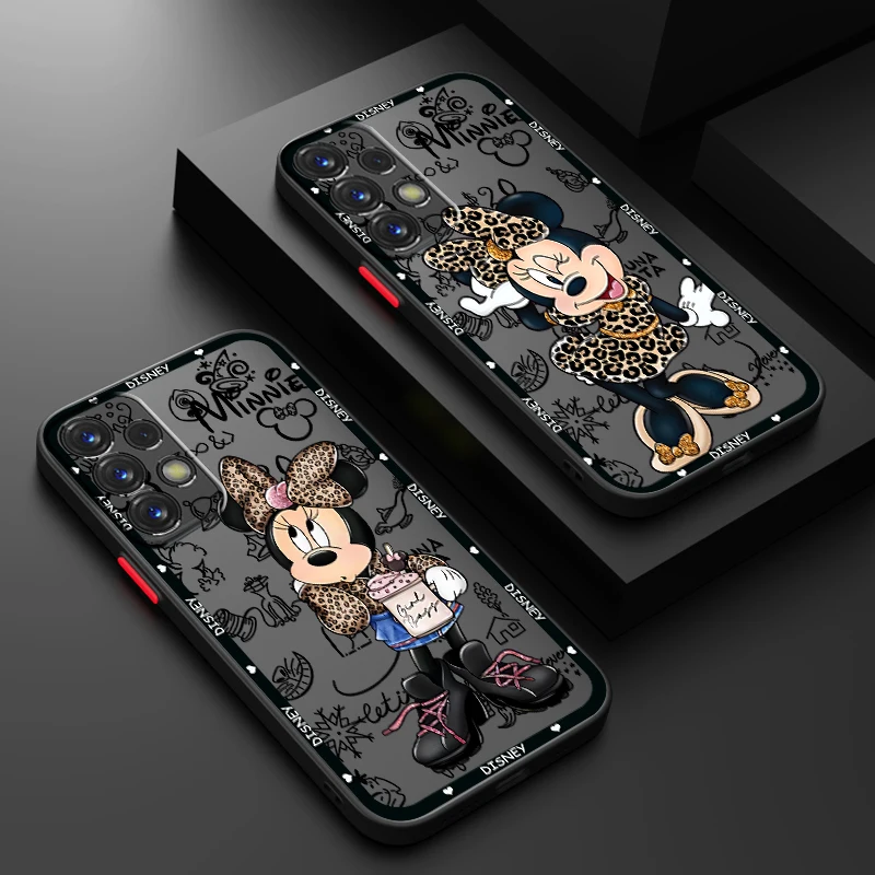 Art Disney Minnie Classical For Samsung A53 A52 A33 A32 A51 A71 A21S A13 A73 A50 A22 A12 A72 5G Frosted Translucent Phone Case
Art Disney Minnie Classical For Samsung A53 A52 A33 A32 A51 A71 A21S A13 A73 A50 A22 A12 A72 5G Frosted Translucent Phone Case