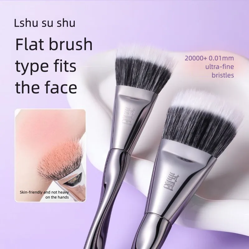 Lishu Blush Brush For High-gloss Contouring, One-line Wool Dot Color Brush Without Shedding, Beginner's Tool, Loose Brush
Lishu Blush Brush For High-gloss Contouring, One-line Wool Dot Color Brush Without Shedding, Beginner's Tool, Loose Brush