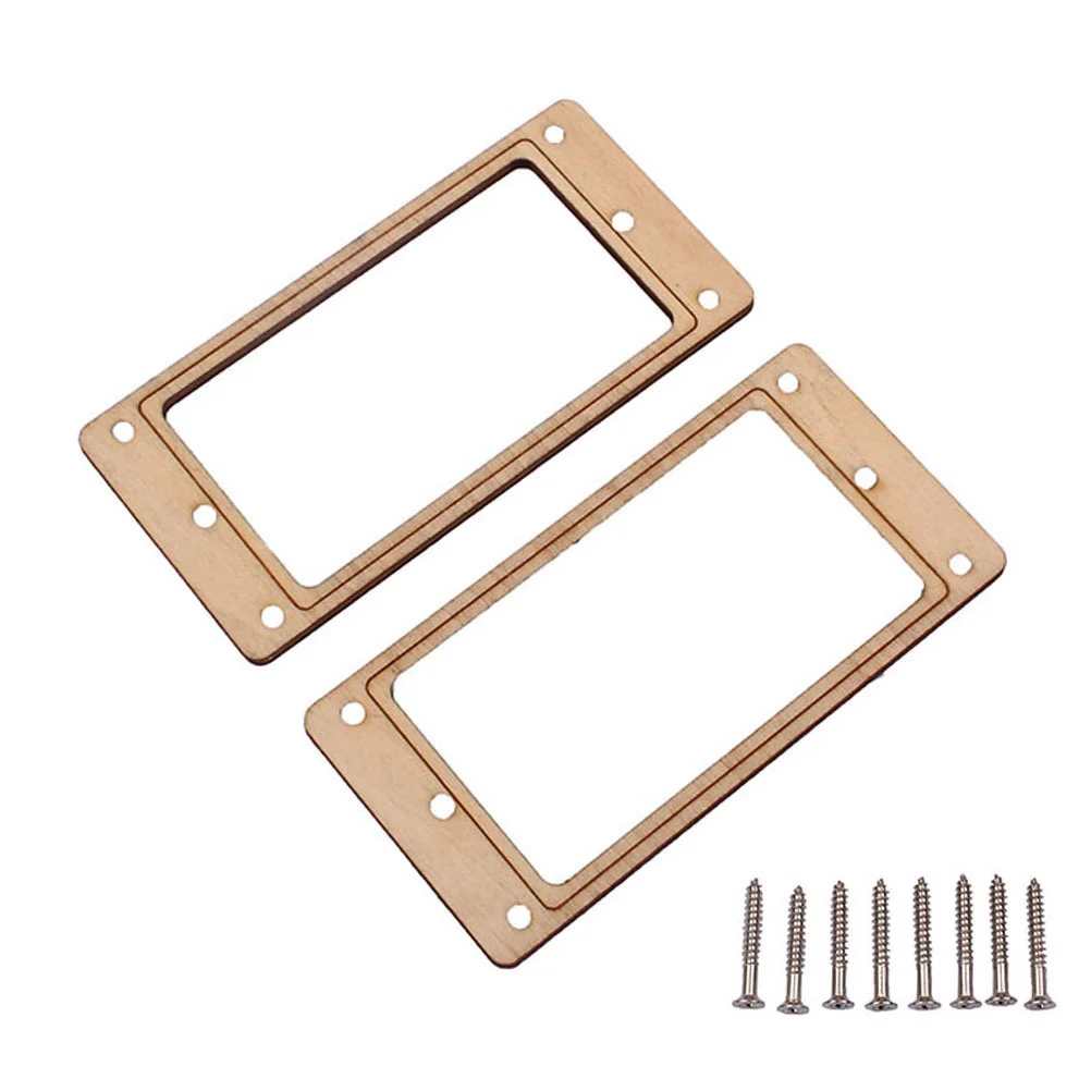 2 Pcs Humbucker Frame Screws Ceramic Tile Slanted Pickup Ring Wooden Double Coil Mounting
2 Pcs Humbucker Frame Screws Ceramic Tile Slanted Pickup Ring Wooden Double Coil Mounting