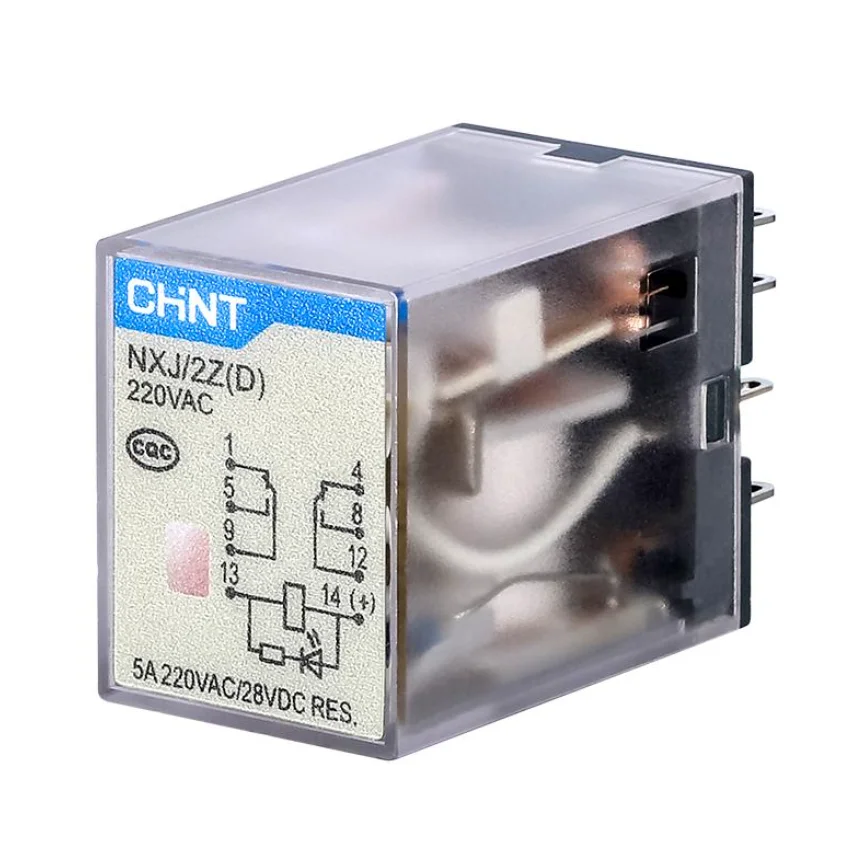 CHINT General Mini Plug-in Relay NXJ-2Z NXJ-2ZH NXJ-4Z with Indicator
CHINT General Mini Plug-in Relay NXJ-2Z NXJ-2ZH NXJ-4Z with Indicator