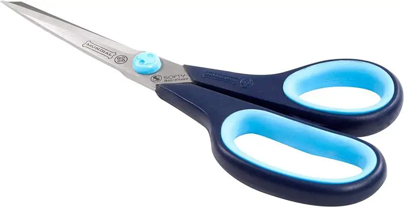 1pcs Mundial Cushion Soft Soft Handle Stainless Steel Lightweight Dressmaker's Shears Clothing Scissors
1pcs Mundial Cushion Soft Soft Handle Stainless Steel Lightweight Dressmaker's Shears Clothing Scissors