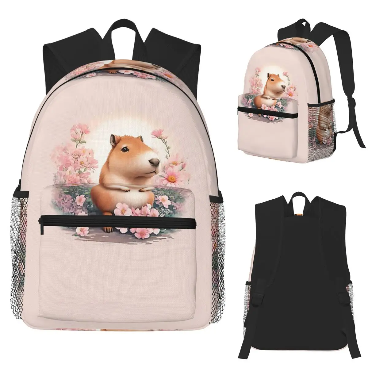 Cute Capybara Student Backpack School Bag Hiking Travel Daypack for Boys Girls Fashion Bookbag Shoulder Bags
Cute Capybara Student Backpack School Bag Hiking Travel Daypack for Boys Girls Fashion Bookbag Shoulder Bags