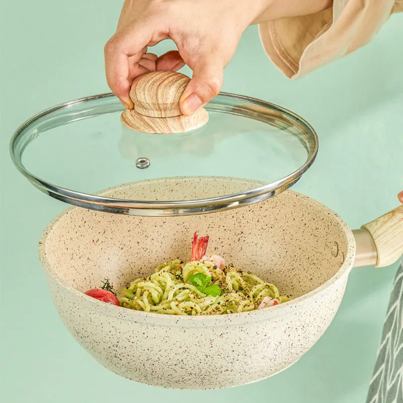 Сковорода со стеклянной крышкой, прочная сковорода с антипригарным покрытием, индукционная плита, крышка кастрюли вок, фритюрница, блинная кухонная посуда
Сковорода со стеклянной крышкой, прочная сковорода с антипригарным покрытием, индукционная плита, крышка кастрюли вок, фритюрница, блинная кухонная посуда