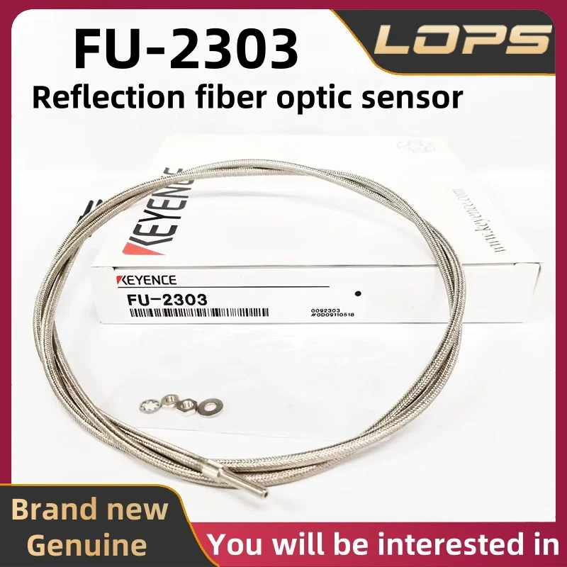FU-2303 KEYENCE New Original Reflection Fiber Optic Sensor High-Quality Industrial Detection Tool
FU-2303 KEYENCE New Original Reflection Fiber Optic Sensor High-Quality Industrial Detection Tool