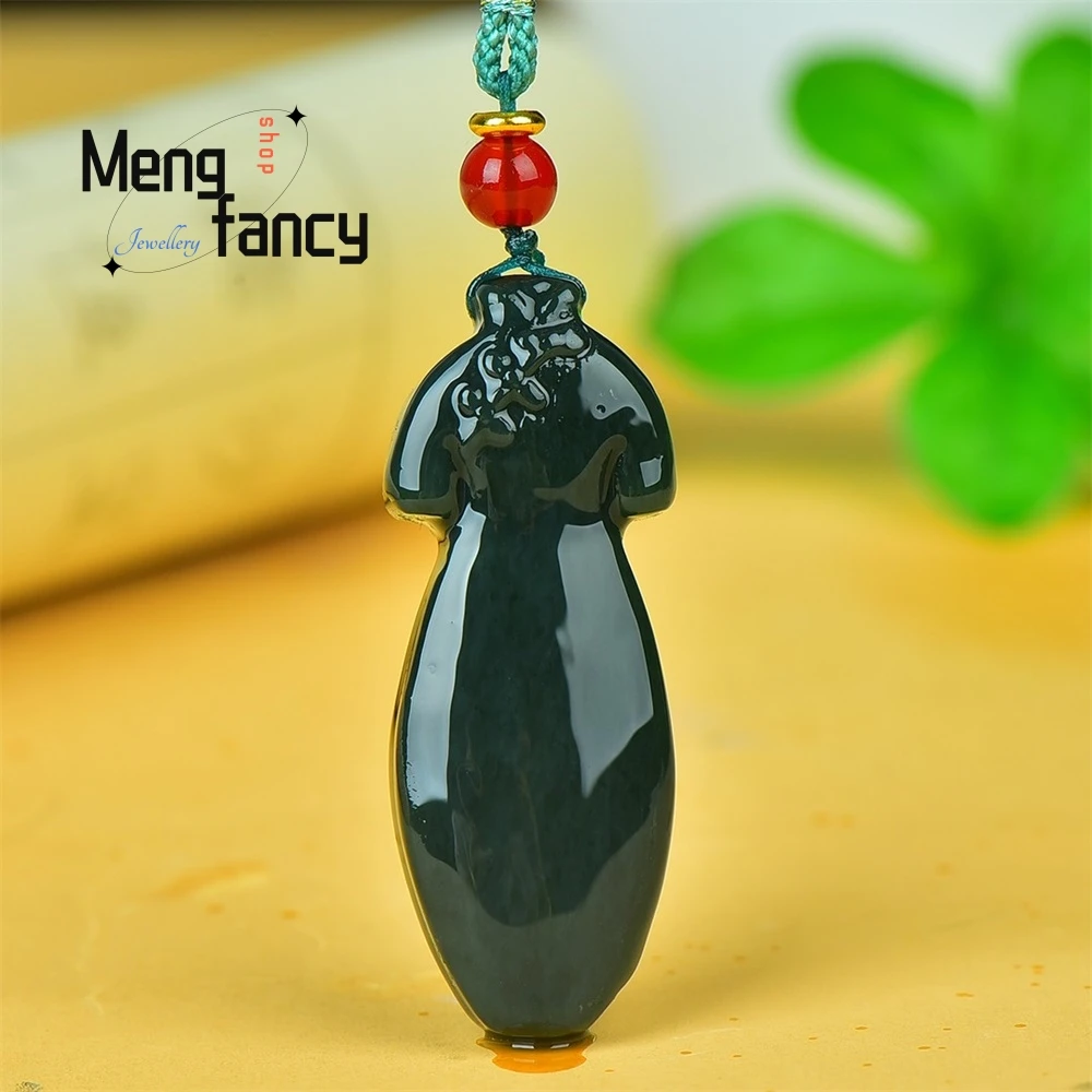 High-grade Exquisite Natural Hetian Jade Cheongsam Pendant Necklace Gift For Men And Women Fashion Jewelry
High-grade Exquisite Natural Hetian Jade Cheongsam Pendant Necklace Gift For Men And Women Fashion Jewelry