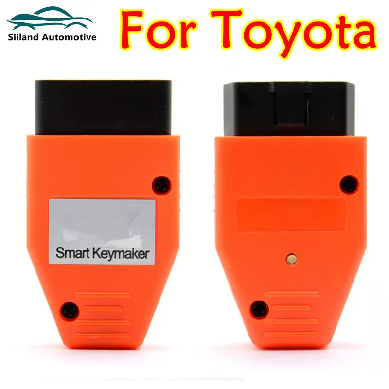 5 шт. новейший программатор Keymaker для Toyota 4C 4D Chip Key Programmer Smart Keymaker Key Maker для Toyota OBD программатор сопоставления автомобильных ключей
5 шт. новейший программатор Keymaker для Toyota 4C 4D Chip Key Programmer Smart Keymaker Key Maker для Toyota OBD программатор сопоставления автомобильных ключей