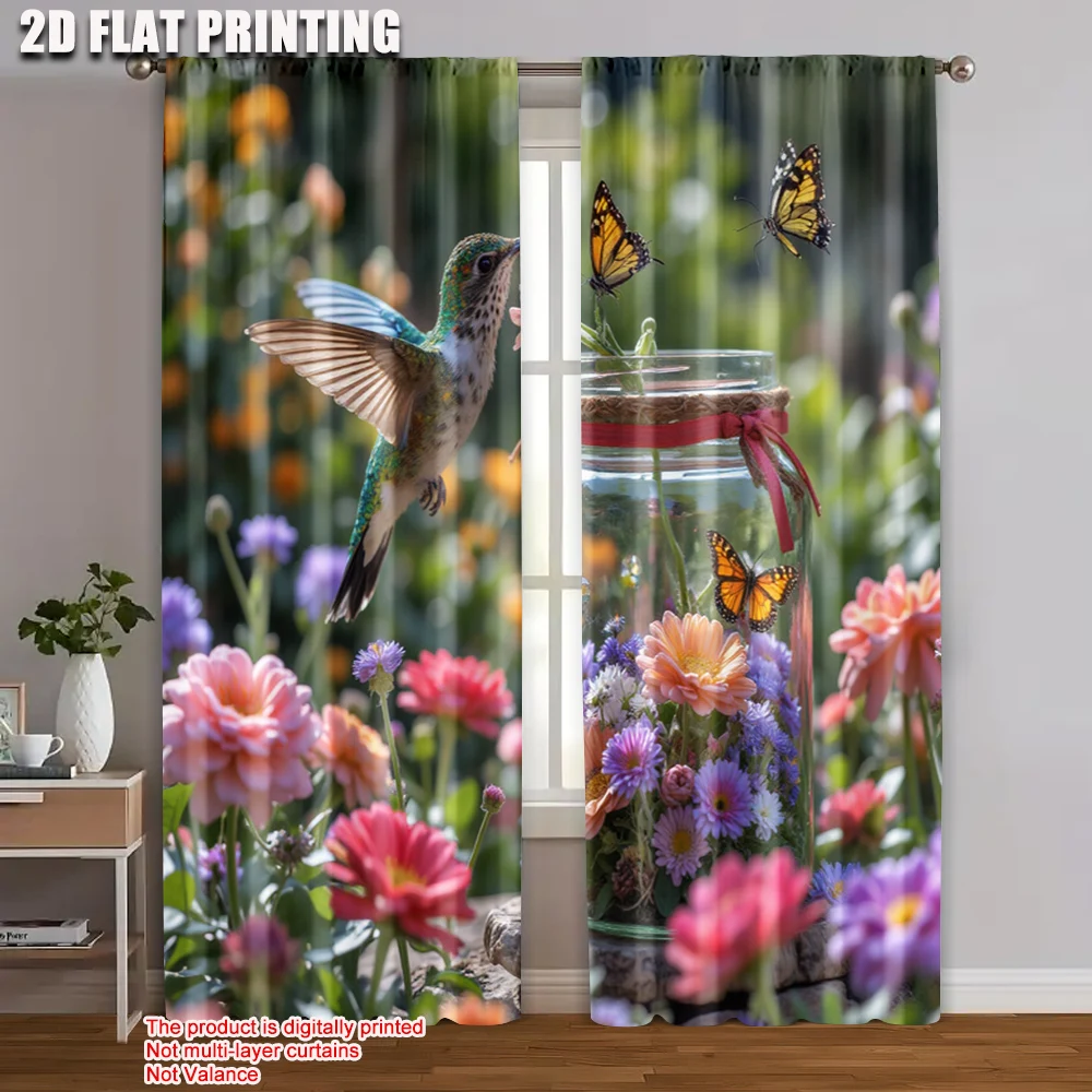 2pc, Scene Curtain butterfly and flowers Light Filter Wall Decor Applies to Parties and Everyday Decor
2pc, Scene Curtain butterfly and flowers Light Filter Wall Decor Applies to Parties and Everyday Decor