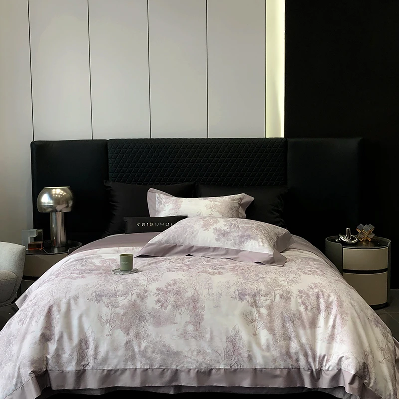 Artistic Ink Forest Bed Sheet Duvet Cover Pillowcases Luxurious Egyptian Cotton Ultra-Soft Sateen Bedding set Doubke Queen 4Pcs
Artistic Ink Forest Bed Sheet Duvet Cover Pillowcases Luxurious Egyptian Cotton Ultra-Soft Sateen Bedding set Doubke Queen 4Pcs