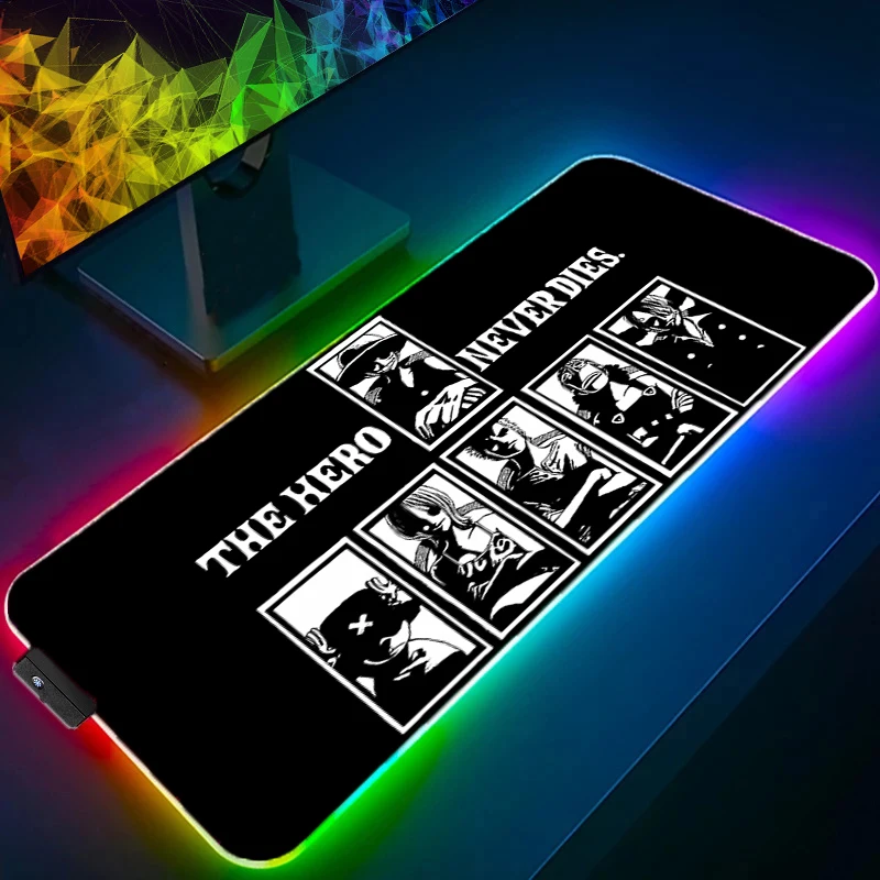 RGB LED Mouse Pad PC Accessories Mouse Mat Office Desk Mat Computer Gamer One Piece Nami Mousepad Rubber Keyboard Pad Tablet Pad
RGB LED Mouse Pad PC Accessories Mouse Mat Office Desk Mat Computer Gamer One Piece Nami Mousepad Rubber Keyboard Pad Tablet Pad