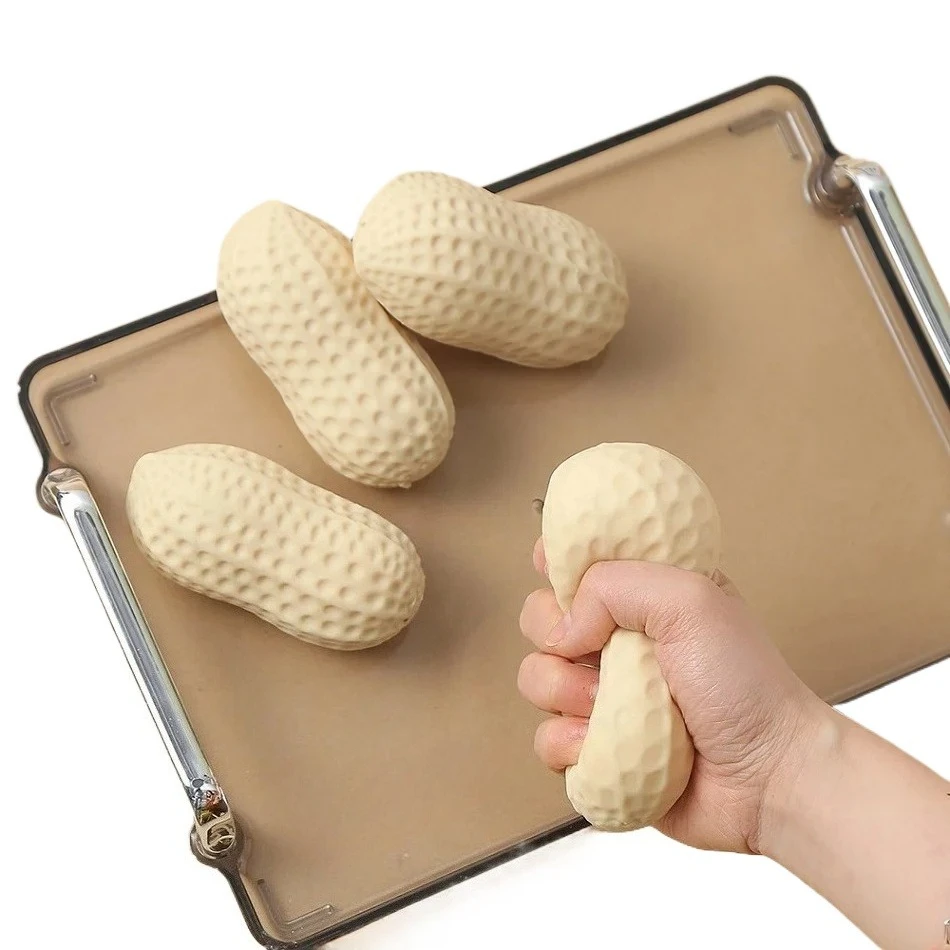 Peanut Stress Ball Crunchy Squeeze Ball Squishy Toy Buttery-Soft Feel Fidget Toy ASMR Sensory Anti Stress Toys for Adults
Peanut Stress Ball Crunchy Squeeze Ball Squishy Toy Buttery-Soft Feel Fidget Toy ASMR Sensory Anti Stress Toys for Adults