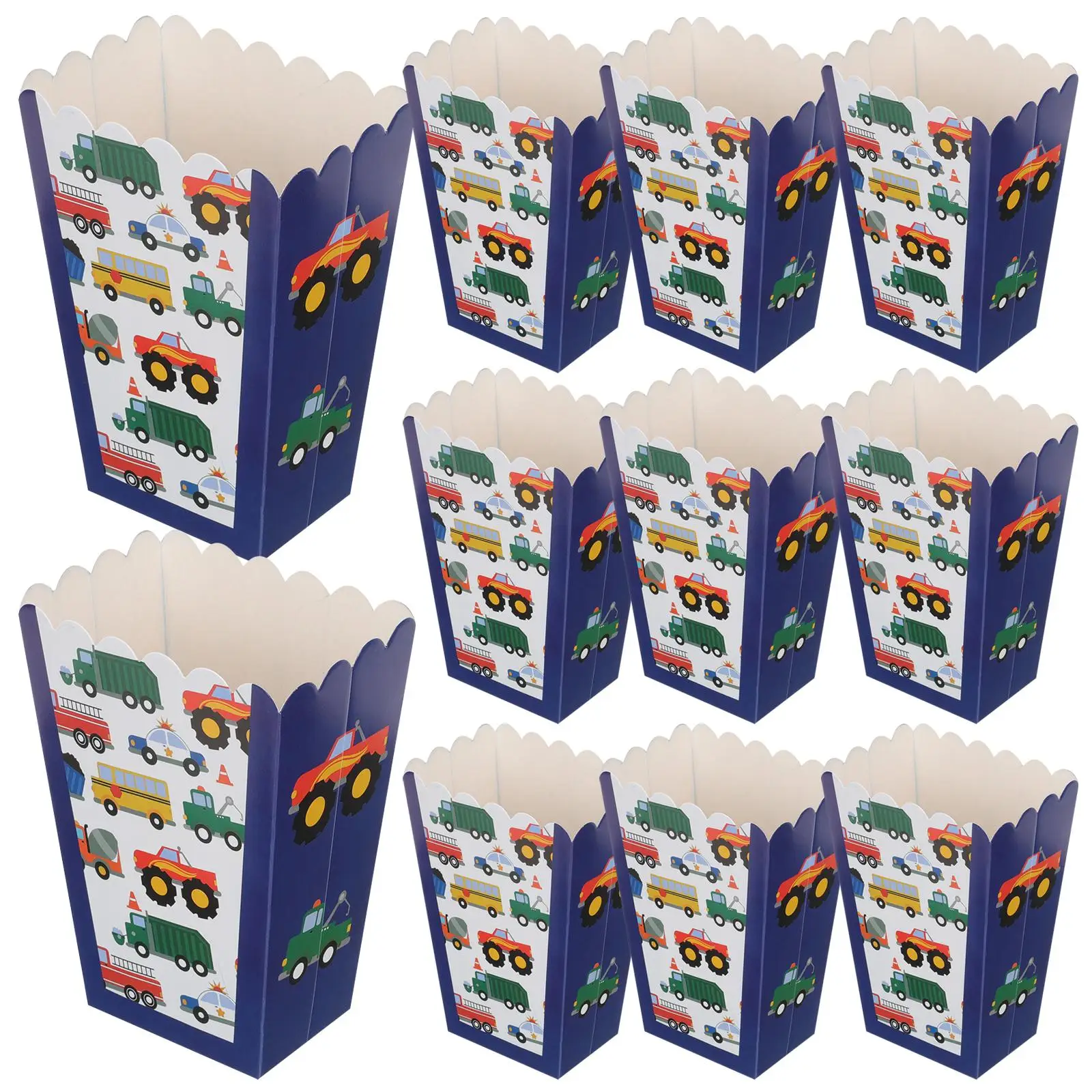 24 Pcs Construction Truck Theme Popcorn Boxes Kids Party Snack Paper Containers Carton Home Movie Theater Use
24 Pcs Construction Truck Theme Popcorn Boxes Kids Party Snack Paper Containers Carton Home Movie Theater Use