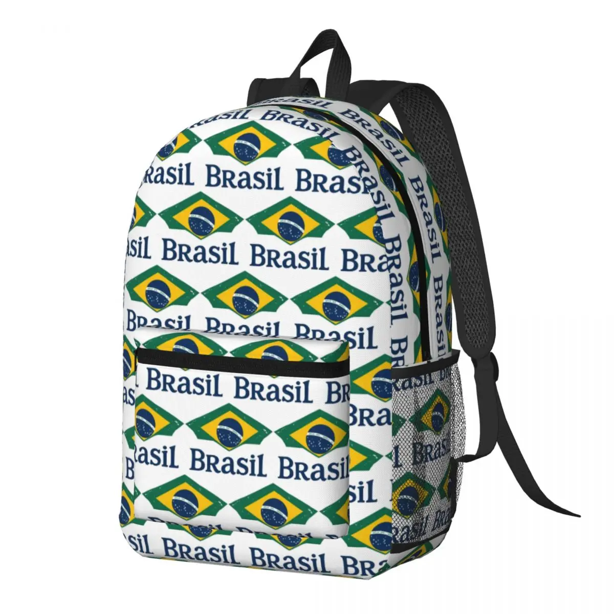 Brazil Flag Backpack Daypack Large Capacity Kids BookBag School Bag Shoulder Bags for Men Women
Brazil Flag Backpack Daypack Large Capacity Kids BookBag School Bag Shoulder Bags for Men Women