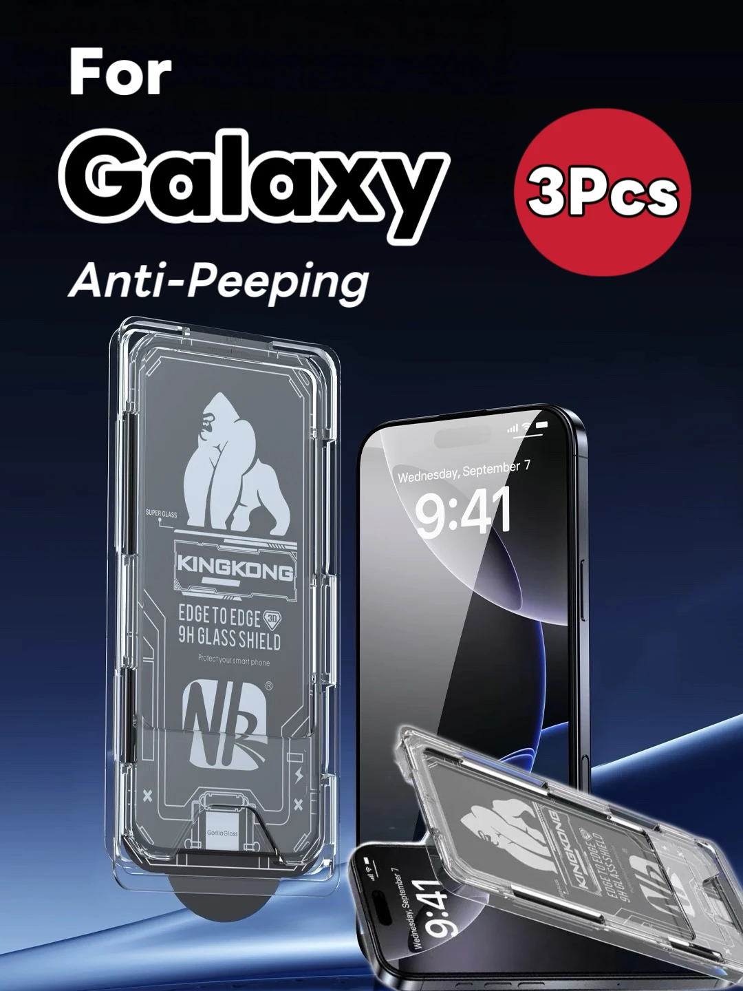 Privacy Screen Protector for Galaxy S26/S25/S24/S23/S22 Series, Bubble-Free, Anti-Dust, 9H Hardness, Easy Installation
Privacy Screen Protector for Galaxy S26/S25/S24/S23/S22 Series, Bubble-Free, Anti-Dust, 9H Hardness, Easy Installation