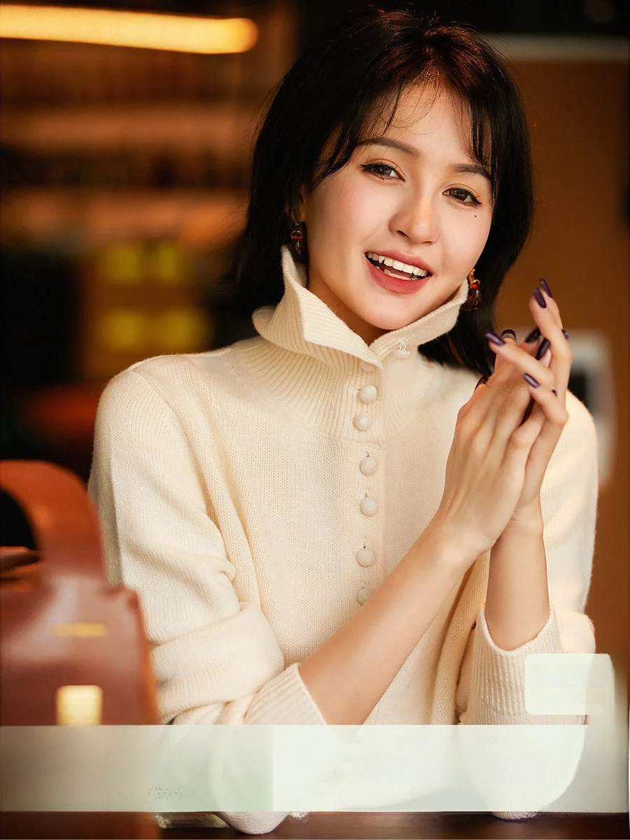 Soft Wool Camere Knitted Open Cardigan Women's New Sle Turn-down Collar Long Sve Ele Warmth Faion Autumn Coat
Soft Wool Camere Knitted Open Cardigan Women's New Sle Turn-down Collar Long Sve Ele Warmth Faion Autumn Coat