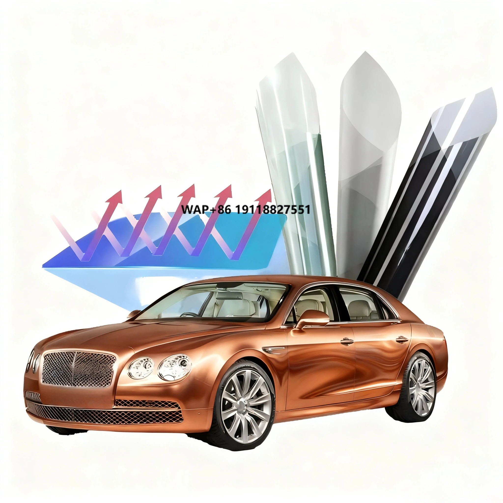 Sunset Tint Chameleon Ultra High Definition PPF PET 1.52 * 30m Nano Ceramic Black Film Heat Resistant Car Window Tint Film
Sunset Tint Chameleon Ultra High Definition PPF PET 1.52 * 30m Nano Ceramic Black Film Heat Resistant Car Window Tint Film