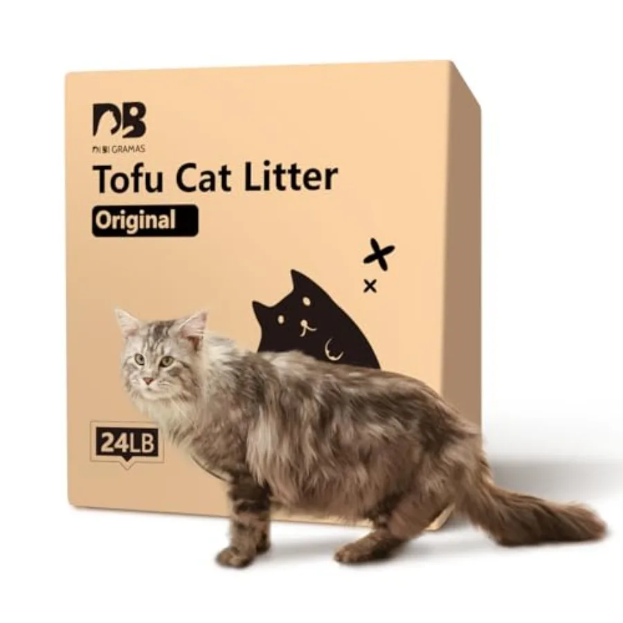 Cat Litter 24LB/4 Packs Dust-Free Clumping Tofu Cat Litter Quickly Absorb Odors Toilet Can Flush Into The Toilet Pure Natural t
Cat Litter 24LB/4 Packs Dust-Free Clumping Tofu Cat Litter Quickly Absorb Odors Toilet Can Flush Into The Toilet Pure Natural t