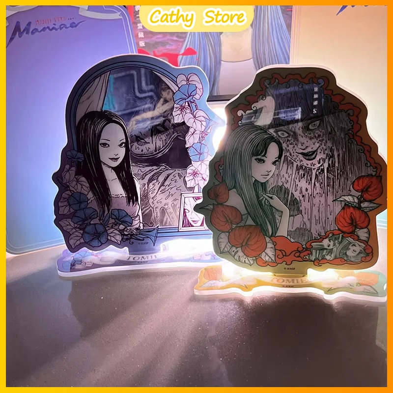 Новые оригинальные акриловые декоративные предметы Junji Ito Tomie Kawakami, две формы, декор, периферийные фигурки аниме, акриловые блоки, сбор подарок
Новые оригинальные акриловые декоративные предметы Junji Ito Tomie Kawakami, две формы, декор, периферийные фигурки аниме, акриловые блоки, сбор подарок