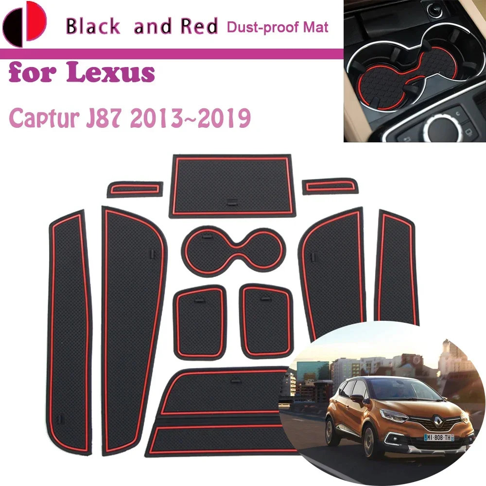 Rubber Door Groove Mat for Renault Captur J87 Samsung QM3 2013~2019 Cushion Gate Storage Slot Coaster Dust-proof Car Sticker Pad
Rubber Door Groove Mat for Renault Captur J87 Samsung QM3 2013~2019 Cushion Gate Storage Slot Coaster Dust-proof Car Sticker Pad