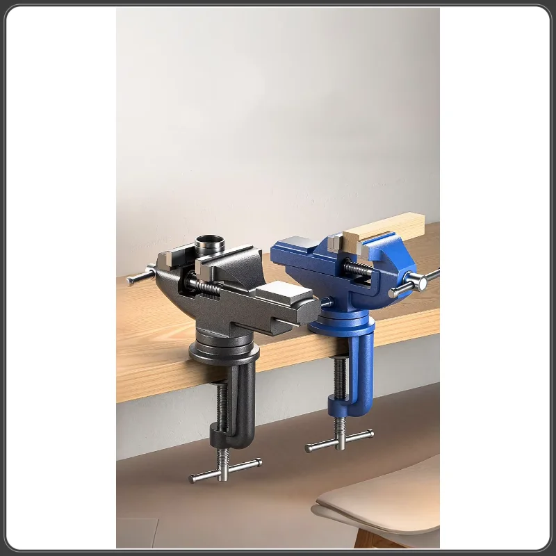 Universal Table Vise Multi-functional Portable 360° Swivel Base Clamp On Vice/table Vise For Woodworking, Cutting Conduit, Drill
Universal Table Vise Multi-functional Portable 360° Swivel Base Clamp On Vice/table Vise For Woodworking, Cutting Conduit, Drill