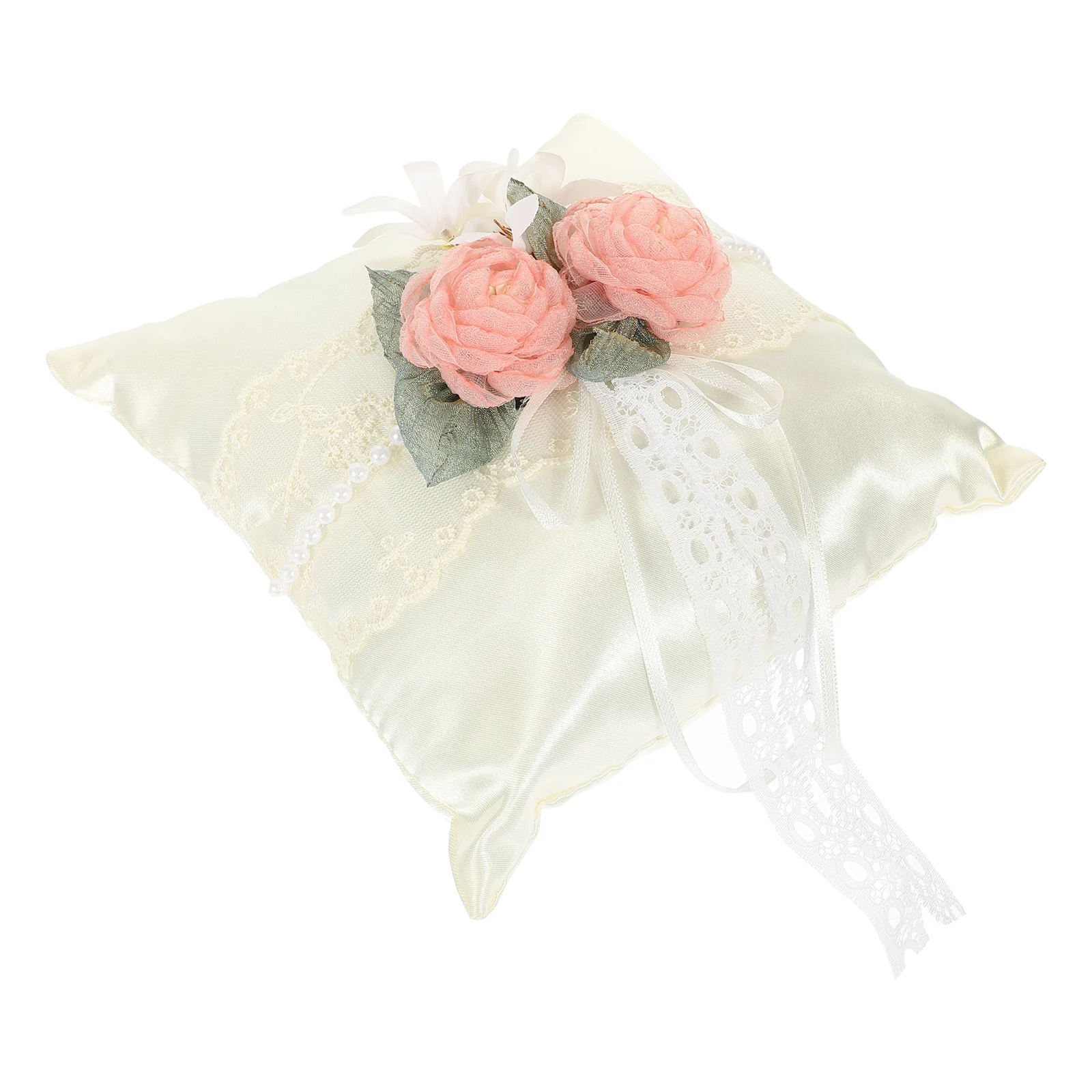 Ring Pillow Bride Accessories Flower Ring Pillow White Flower Design Cloth Decorative Reusable Bearer Cushion Supply DIY
Ring Pillow Bride Accessories Flower Ring Pillow White Flower Design Cloth Decorative Reusable Bearer Cushion Supply DIY