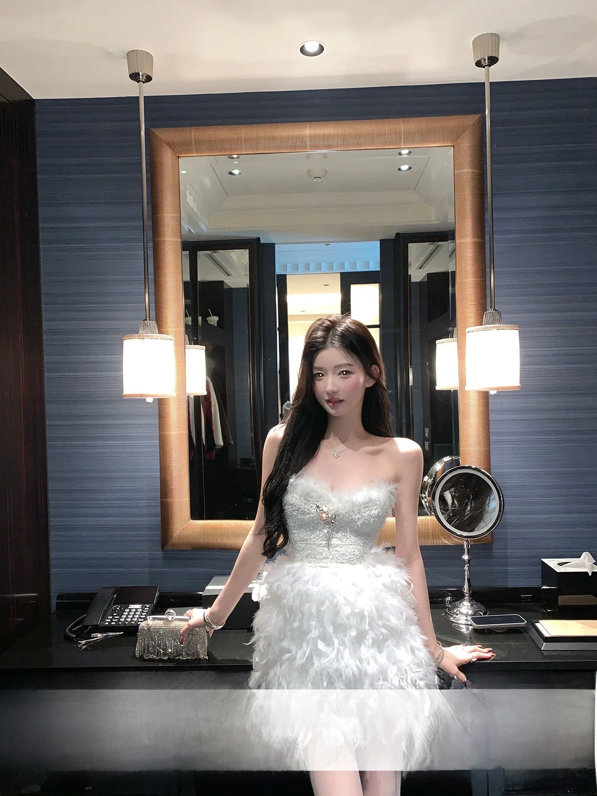 Юбка YOLI Zhang Yuli Swan Dr White Strapl Dr для женщин, приталенная, весенняя, из полиэфирного волокна, в стиле Pure Desire Ele Sle
Юбка YOLI Zhang Yuli Swan Dr White Strapl Dr для женщин, приталенная, весенняя, из полиэфирного волокна, в стиле Pure Desire Ele Sle