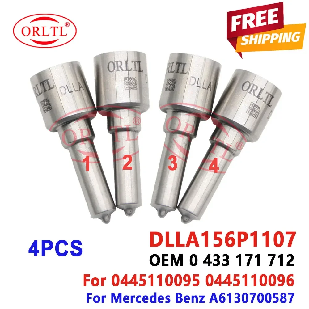 DLLA156P1107 For Mercedes Benz A6130700587 0986435037 0986435038 Fuel Injector Nozzle 0 433 171 712 0445110095 0445110096 4PCS
DLLA156P1107 For Mercedes Benz A6130700587 0986435037 0986435038 Fuel Injector Nozzle 0 433 171 712 0445110095 0445110096 4PCS