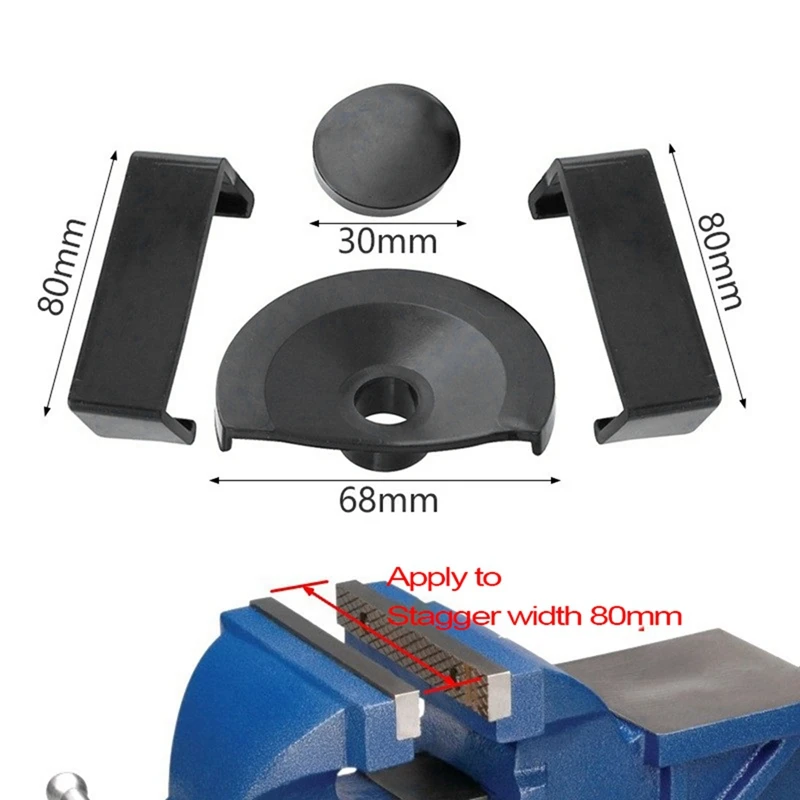 4Pcs/Set Bench Vise Rubber Pad 360 Degree Table Vice Protector Pads Bench Clamp Anti-Slip Mat Clamp Accessories
4Pcs/Set Bench Vise Rubber Pad 360 Degree Table Vice Protector Pads Bench Clamp Anti-Slip Mat Clamp Accessories