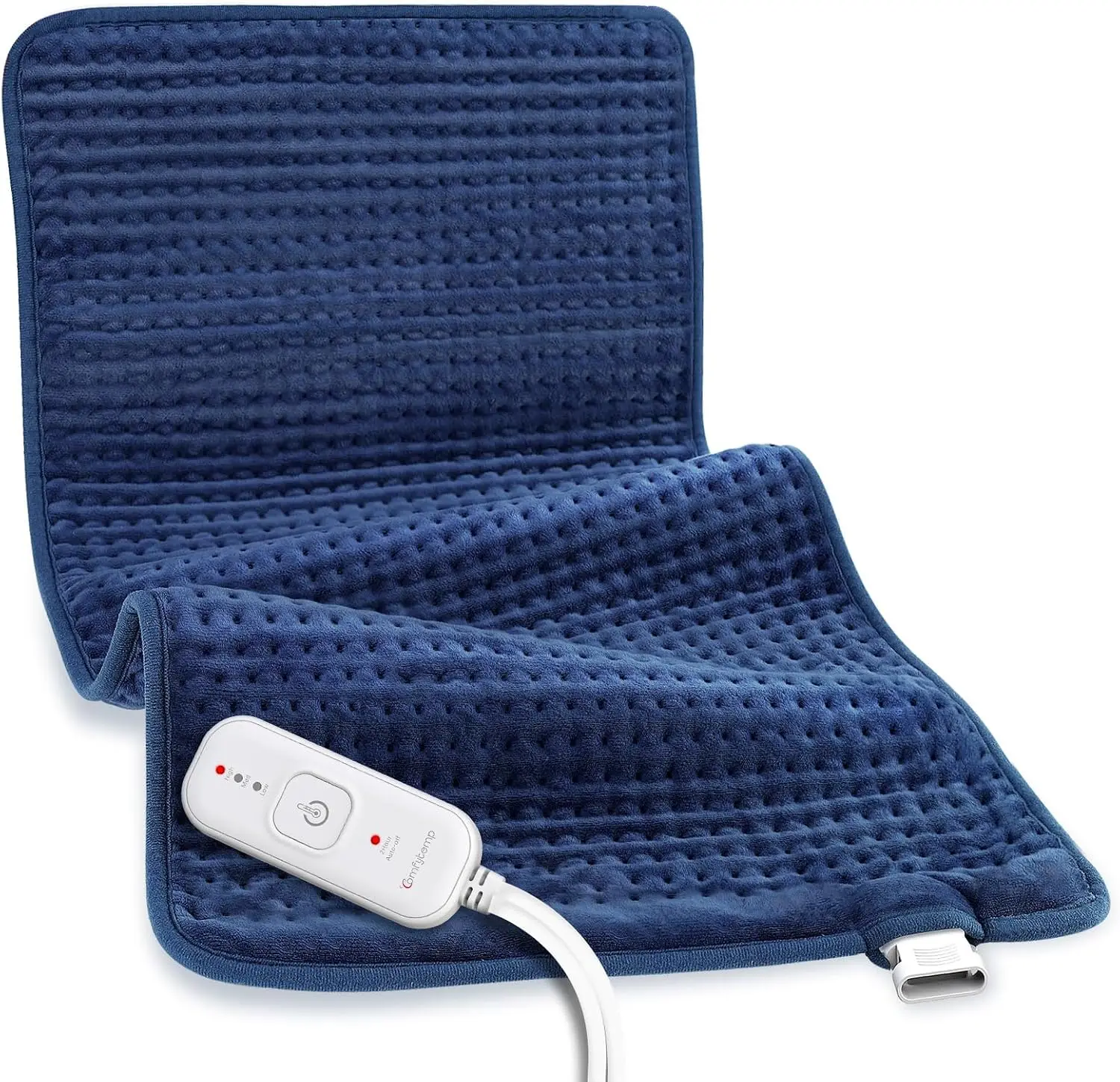 Extra Large Heating Pad 33x17, King Size for Back & Period, FSA/HSA Eligible, Washable, Blue
Extra Large Heating Pad 33x17, King Size for Back & Period, FSA/HSA Eligible, Washable, Blue