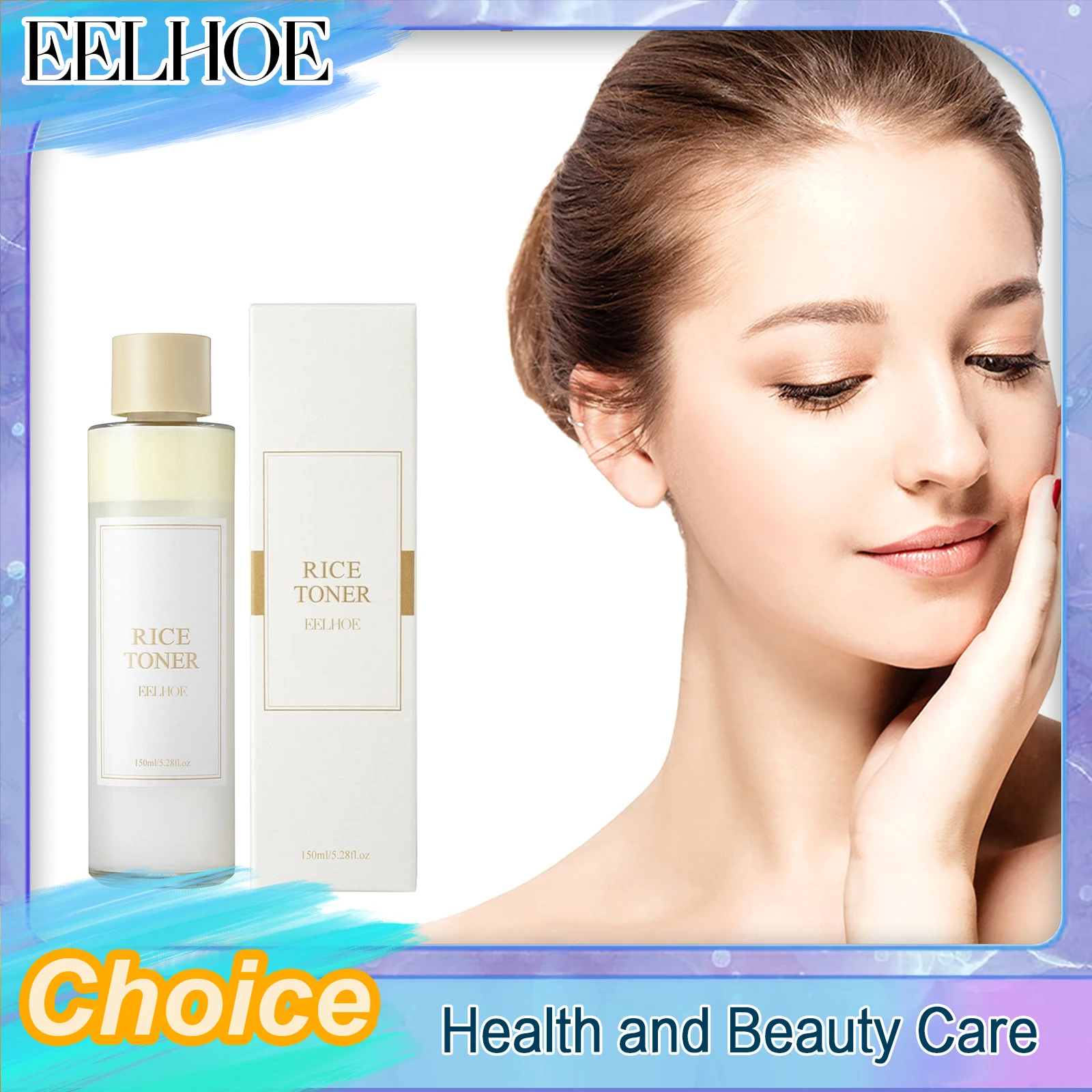 150ml Rice Toner Moisturizing Firming Skin Care Hydrating soothing Gentle Nourishing Skin Barrier Toner Women Facial Brightening
150ml Rice Toner Moisturizing Firming Skin Care Hydrating soothing Gentle Nourishing Skin Barrier Toner Women Facial Brightening