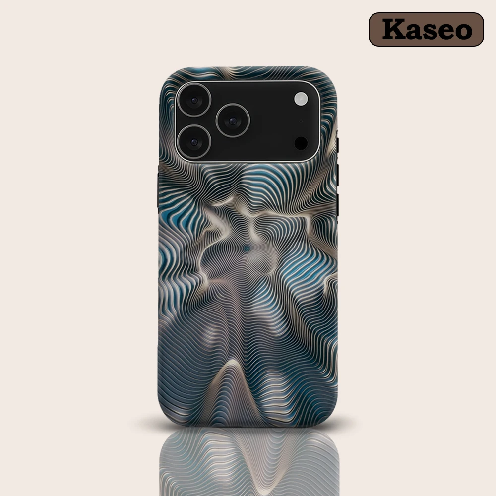 KASEO Matte Bumper for Magsafe Case for IPhone 17 16 15 14 Plus 13 Pro Max Shockproof Hard PC Teal Wave Illusion Cover
KASEO Matte Bumper for Magsafe Case for IPhone 17 16 15 14 Plus 13 Pro Max Shockproof Hard PC Teal Wave Illusion Cover