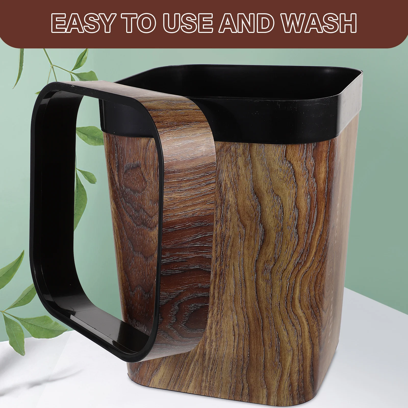 1pc Square Garbage Can Strong Plastic Trash Can For Uncovered Waste Bin Easy Clean Environmental Protection
1pc Square Garbage Can Strong Plastic Trash Can For Uncovered Waste Bin Easy Clean Environmental Protection