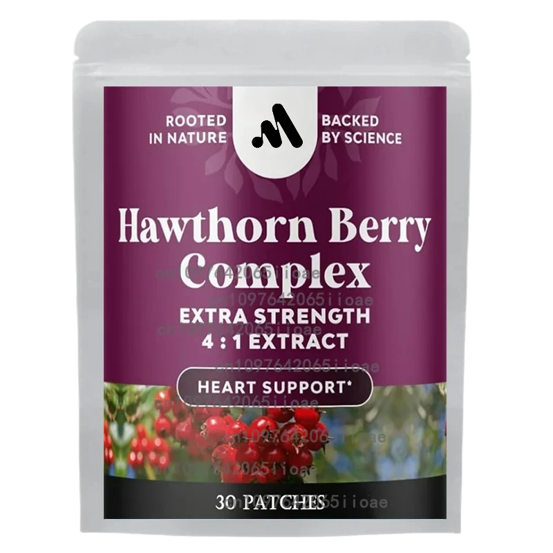 30 Patches Hawthorn Berry Transdermal Patches with Dandelion Vitamin- for Heart Health & Digestion
30 Patches Hawthorn Berry Transdermal Patches with Dandelion Vitamin- for Heart Health & Digestion
