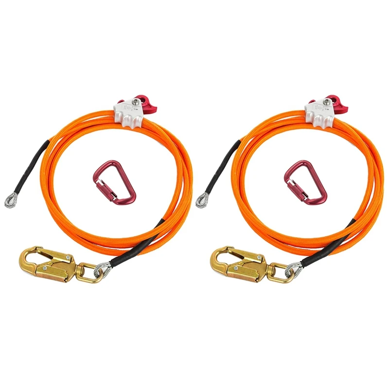 2X Steel Wire Core Flip Line Kit Adjustable Climbing Positioning Rope For Arborists Climbers Tree Climbers Outdoors
2X Steel Wire Core Flip Line Kit Adjustable Climbing Positioning Rope For Arborists Climbers Tree Climbers Outdoors