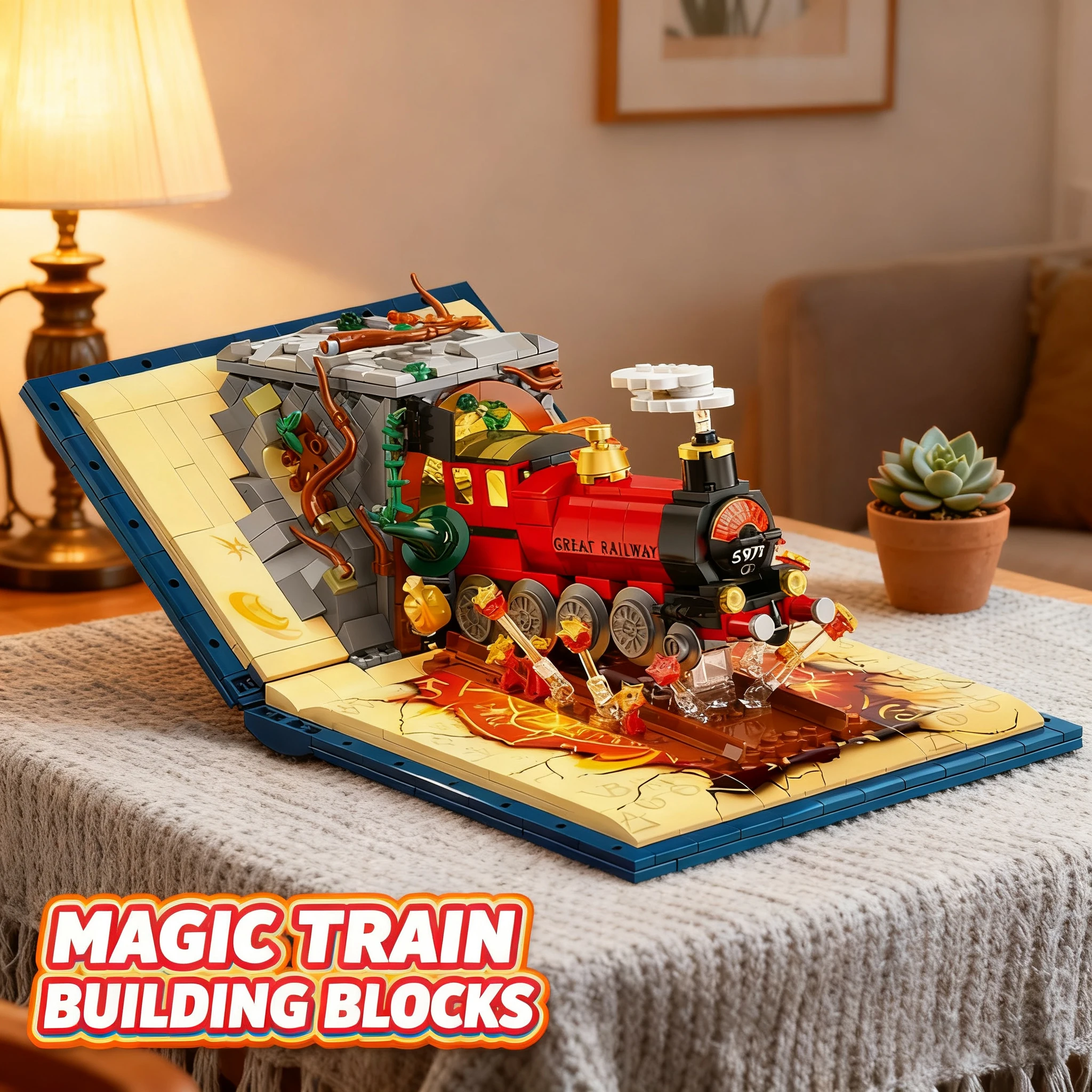 Movie Train Book Building Blocks Moc Plastic Model Diy Assembly Toys 889Pieces Mini Bricks Creative Children Adult Gifts
Movie Train Book Building Blocks Moc Plastic Model Diy Assembly Toys 889Pieces Mini Bricks Creative Children Adult Gifts