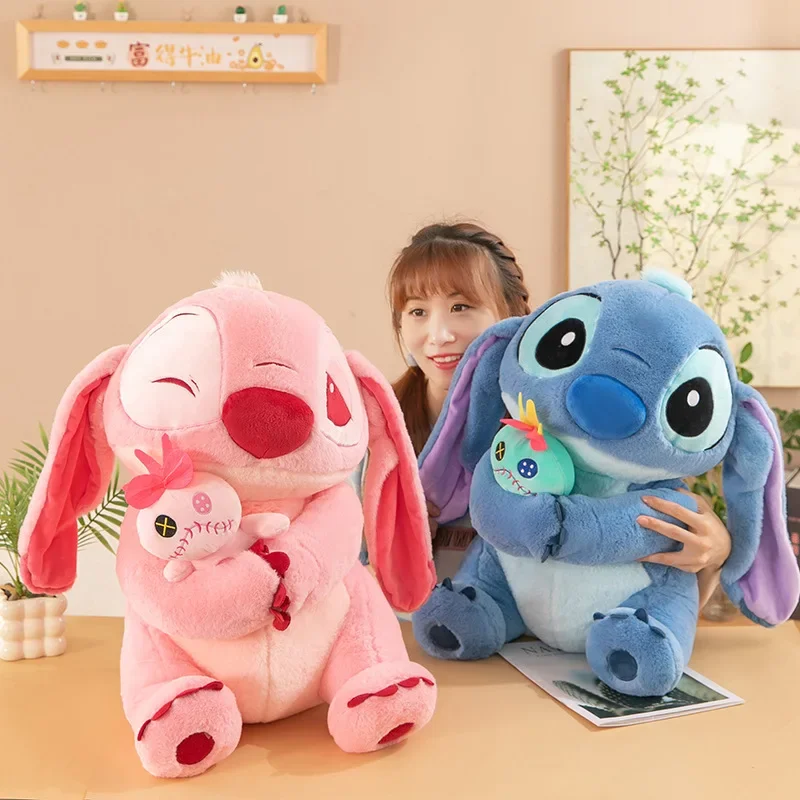 55CM Pink Stitch Hug Scrump Anime Figure Dolls Lilo&Stitch Cartoon Toys Children's Appease Pillows Sofa Deco Kids Birthday Gifts
55CM Pink Stitch Hug Scrump Anime Figure Dolls Lilo&Stitch Cartoon Toys Children's Appease Pillows Sofa Deco Kids Birthday Gifts