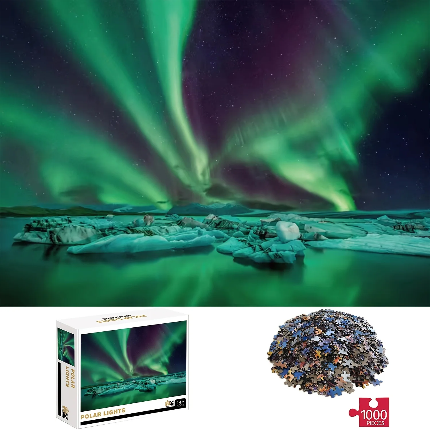 1000 шт. головоломка полярного света — прочная и долговечная головоломка для взрослых и семьи, изображение непрерывного северного света, Perfec
1000 шт. головоломка полярного света — прочная и долговечная головоломка для взрослых и семьи, изображение непрерывного северного света, Perfec