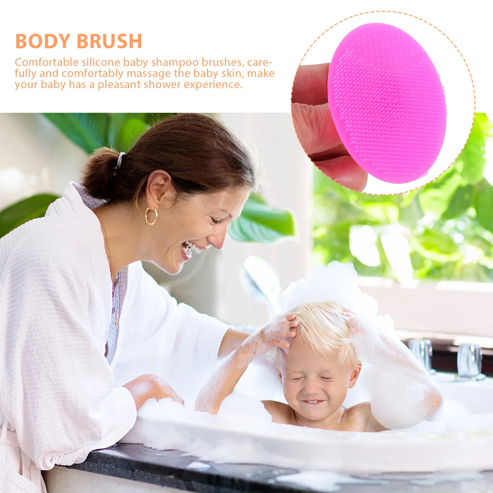 8Pcs Silicone Face Washing Brush Baby Bath Brush Ergonomic Design Soft Bristles for Sensitive Skin Exfoliating Massaging Toddler
8Pcs Silicone Face Washing Brush Baby Bath Brush Ergonomic Design Soft Bristles for Sensitive Skin Exfoliating Massaging Toddler