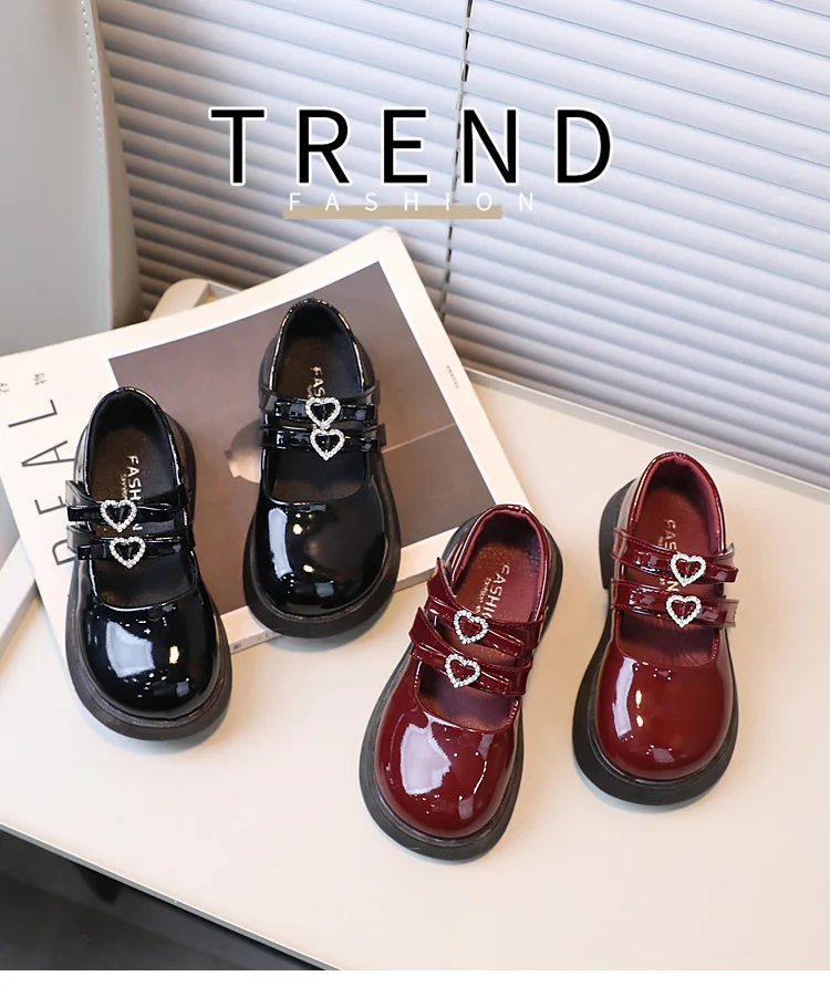 Детские осенние модные повседневные туфли из искусственной кожи для девочек, весенние красные туфли-принцессы для малышек, детские мягкие кожаные туфли на подошве из искусственной кожи
Детские осенние модные повседневные туфли из искусственной кожи для девочек, весенние красные туфли-принцессы для малышек, детские мягкие кожаные туфли на подошве из искусственной кожи