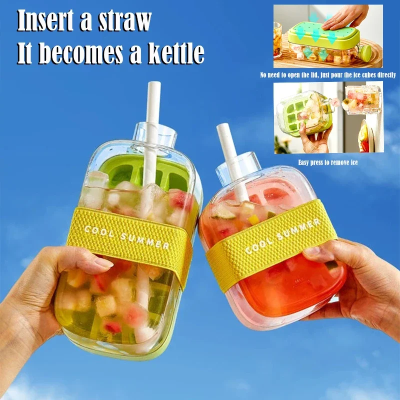 Ice Cube Tray with Lid - NO SPILL Ice Tray for Freezer - NO TOUCH Silicone Ice Cube Tray for Freezer with Straw + Cable Tie Mold
Ice Cube Tray with Lid - NO SPILL Ice Tray for Freezer - NO TOUCH Silicone Ice Cube Tray for Freezer with Straw + Cable Tie Mold