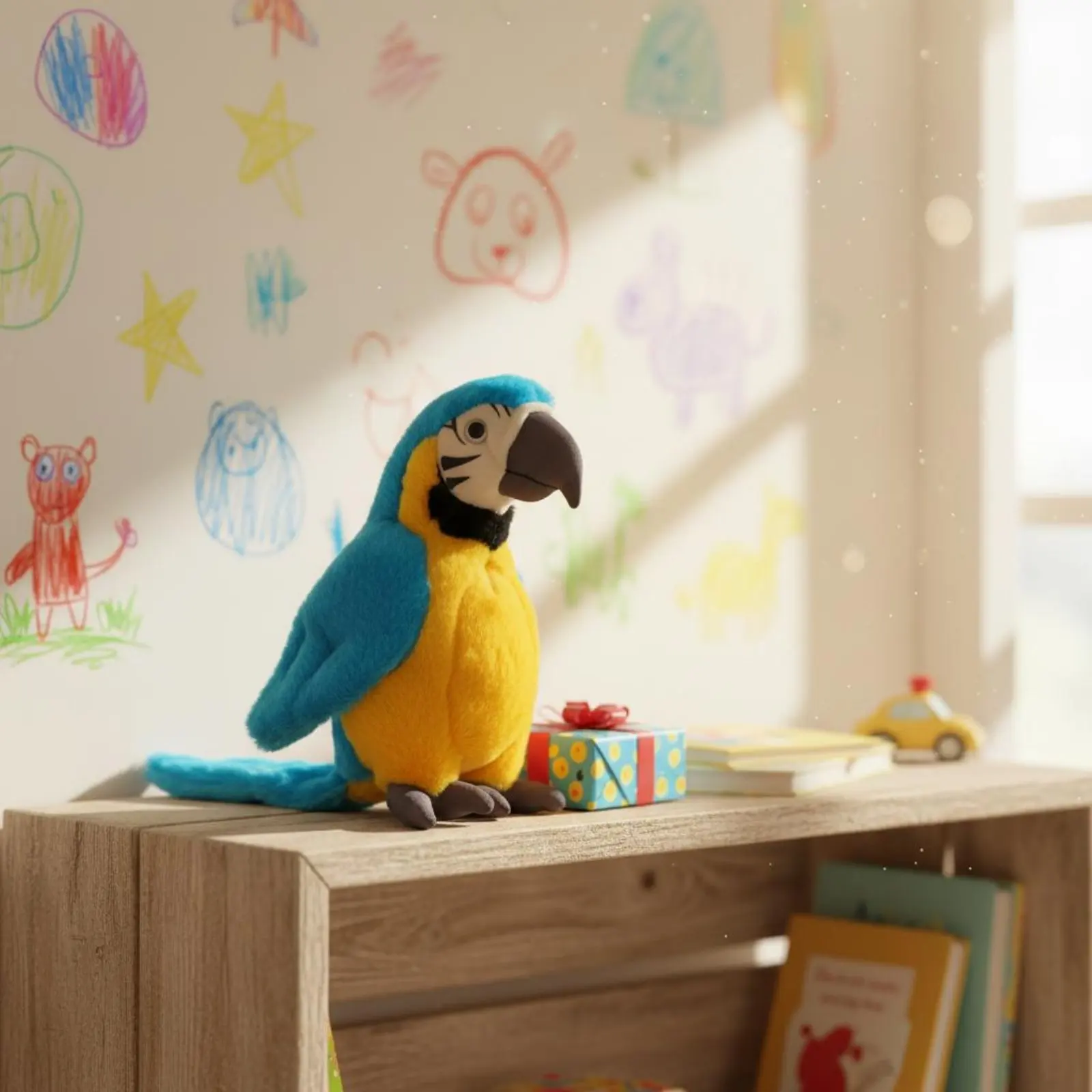 Macaw Stuffed Creature Soft PP Cotton Parrot Stuffed Creature Parrot Doll Firm Stitching Realistic Bird Stuffed Toy Non Fading
Macaw Stuffed Creature Soft PP Cotton Parrot Stuffed Creature Parrot Doll Firm Stitching Realistic Bird Stuffed Toy Non Fading