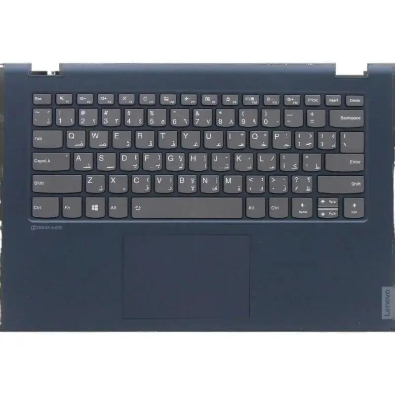 WAF FR French AE Arabic Backlit Keyboard With Blue PL Upper Case Palmrest Shell Cover For Lenovo C340 Flex 14 IAP IWL IML 5CB0U4
WAF FR French AE Arabic Backlit Keyboard With Blue PL Upper Case Palmrest Shell Cover For Lenovo C340 Flex 14 IAP IWL IML 5CB0U4