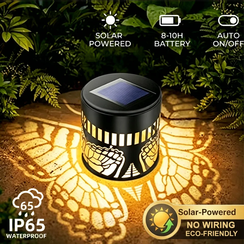 Solar Butterfly Lantern Waterproof Fence Wall Lamp Outdoor Garden Patio Walkway Decorations Projection Lighting for Garden Decor
Solar Butterfly Lantern Waterproof Fence Wall Lamp Outdoor Garden Patio Walkway Decorations Projection Lighting for Garden Decor