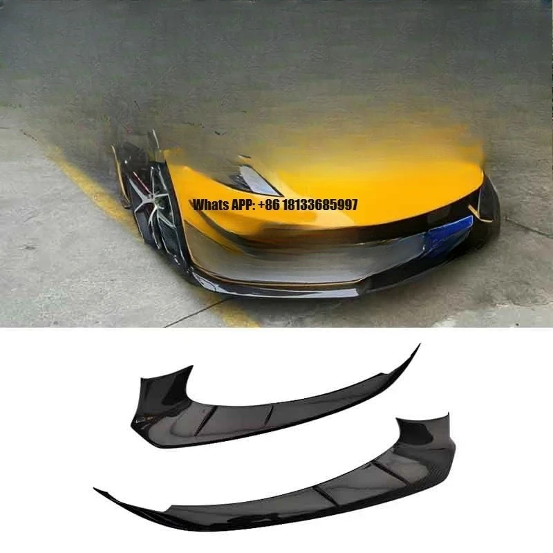 PU Carbon Front Bumper Lip Car Front Vent Splitter for Lotus Emira Dry Carbon Fiber Body Kits
PU Carbon Front Bumper Lip Car Front Vent Splitter for Lotus Emira Dry Carbon Fiber Body Kits