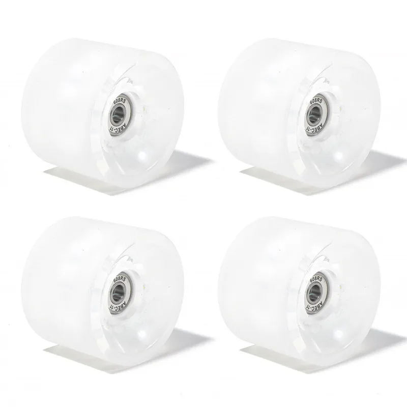 70*51mm Flashing Skateboard Wheels 6 LED Lights With ABEC11 Bearings For Land Surfboards Double Kick Boards Longboards
70*51mm Flashing Skateboard Wheels 6 LED Lights With ABEC11 Bearings For Land Surfboards Double Kick Boards Longboards