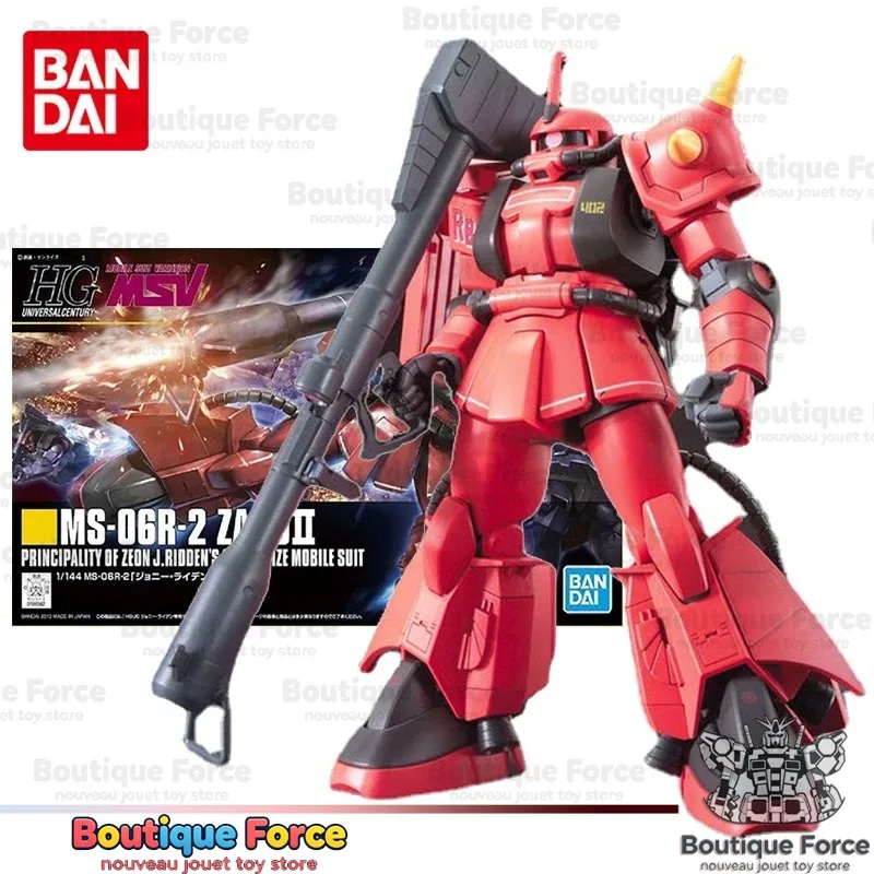 Bandai Gundam MS-06R-2 Zaku II HG 1/144 Model Kit Gunpla Anime Figure Building Toy Collectible for Adults and Kids Official
Bandai Gundam MS-06R-2 Zaku II HG 1/144 Model Kit Gunpla Anime Figure Building Toy Collectible for Adults and Kids Official