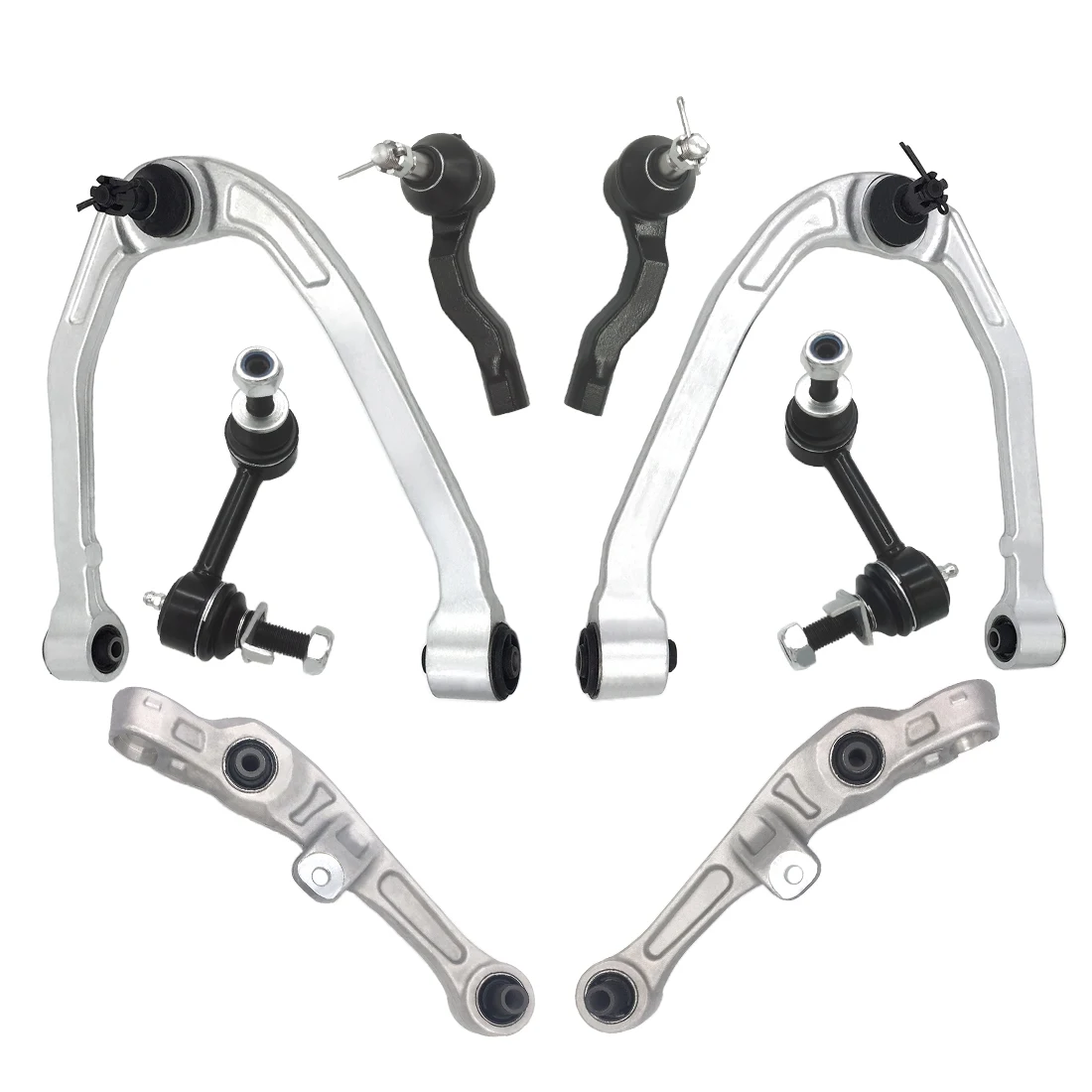 AzbuStag Front Lower Upper Control Arm 8Pcs for INFINITI G35 NISSAN 350Z RWD 2003-2009
AzbuStag Front Lower Upper Control Arm 8Pcs for INFINITI G35 NISSAN 350Z RWD 2003-2009