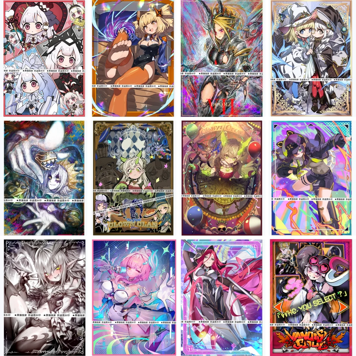60pcs DoomZ VII Seven-Elara Yu-Gi-Oh! Diy Board Game Card Holder Clown Crew Drish PTCG Game Collection Card Protective Cover Toy
60pcs DoomZ VII Seven-Elara Yu-Gi-Oh! Diy Board Game Card Holder Clown Crew Drish PTCG Game Collection Card Protective Cover Toy