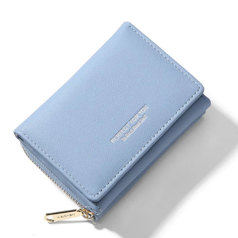 New Fashion Short Women Wallet Multifunctional Simple Folding Multi-card Slot Card Bag Zipper Coin Purse Ladies PU Wallet
New Fashion Short Women Wallet Multifunctional Simple Folding Multi-card Slot Card Bag Zipper Coin Purse Ladies PU Wallet