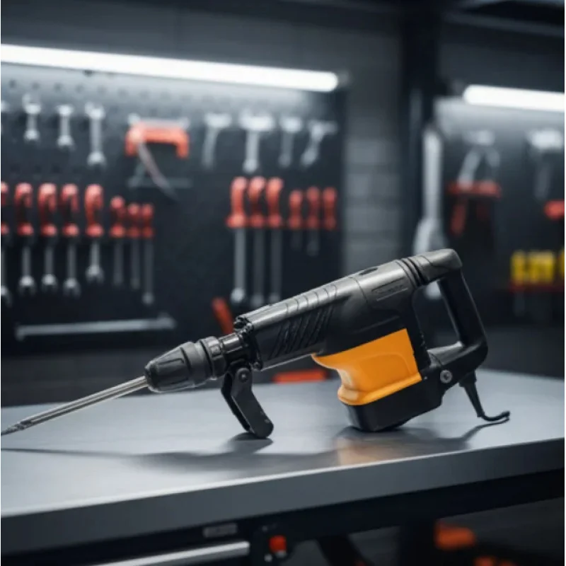 120V Heavy Duty Handheld Electric Pick 220V High Power Concrete Breakers Rotary Demolition Impact Hammer Drill Set
120V Heavy Duty Handheld Electric Pick 220V High Power Concrete Breakers Rotary Demolition Impact Hammer Drill Set
