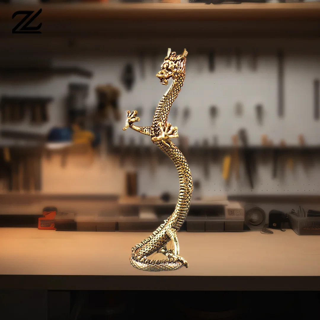 Brass Dragon Figurine Tea Pet Ornaments Bookshelf Art Decor Sitting Animal Collection Figurine Animal Figurines Brass Dragon
Brass Dragon Figurine Tea Pet Ornaments Bookshelf Art Decor Sitting Animal Collection Figurine Animal Figurines Brass Dragon